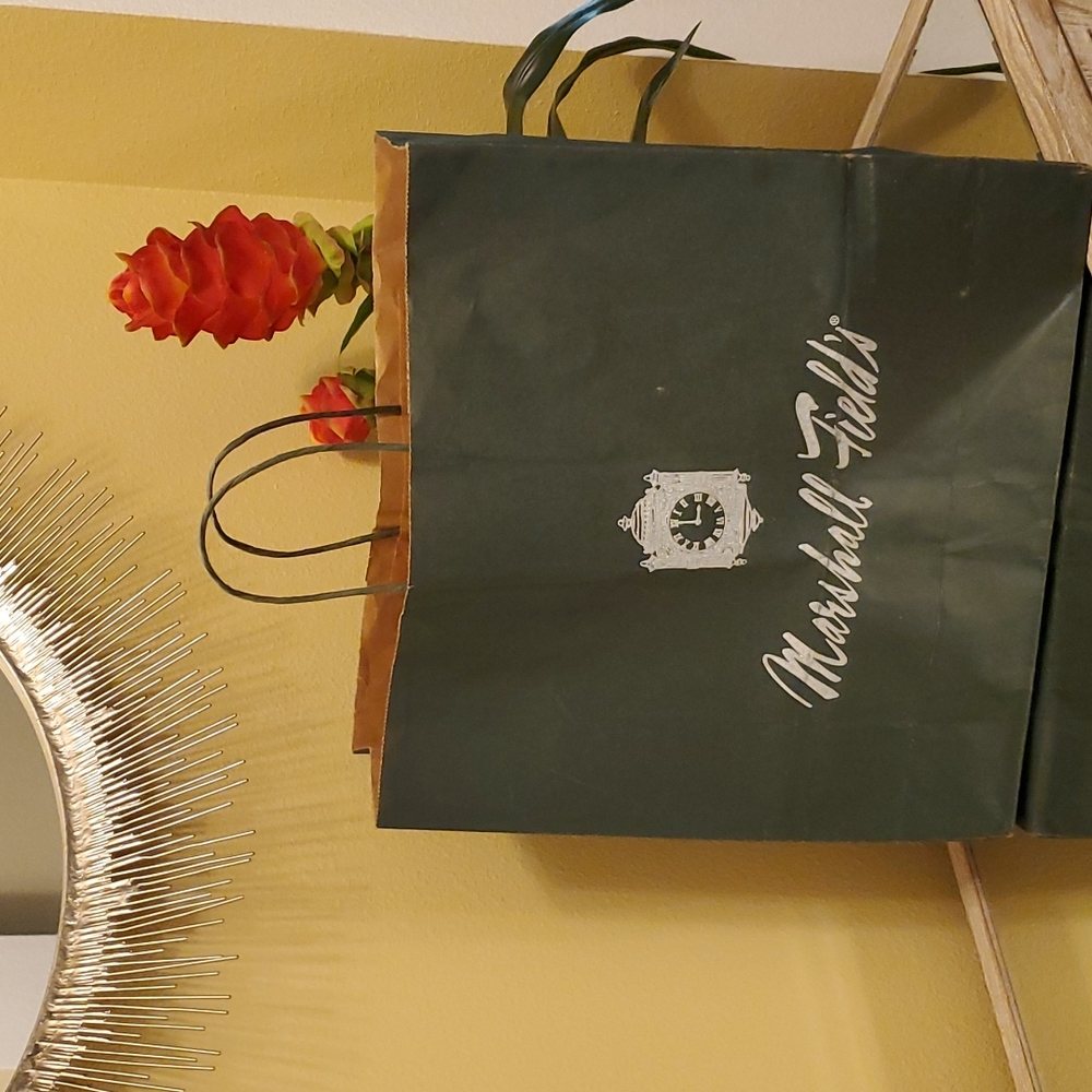 Authentic Marshall Fields Shopping Bag. - image 1